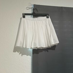 No Boundaries White Mini Skirt